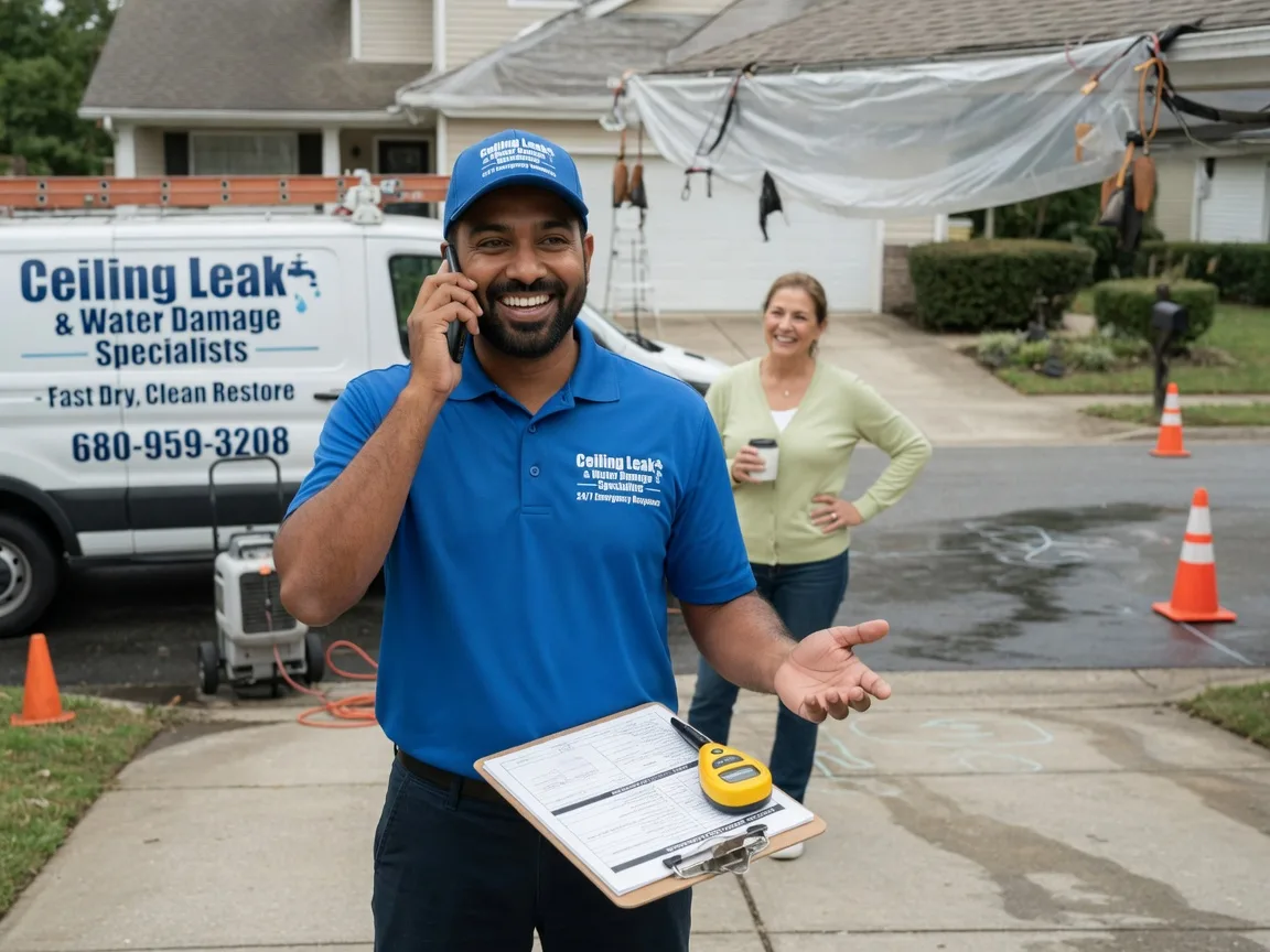 Ceiling Leak Cleanup Rogersville, PA FAQs